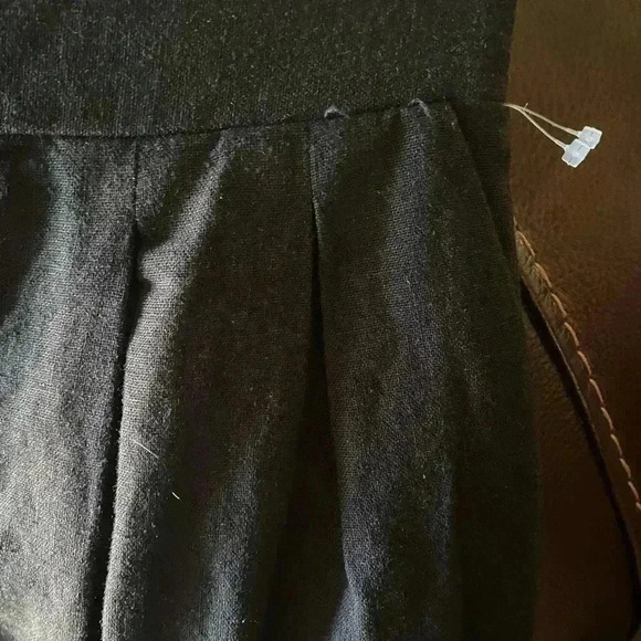 Misa Los Angeles Kova Linen Blend Gaucho Gold Grommet Trim Wide Leg Pants Size S - Picture 10 of 11